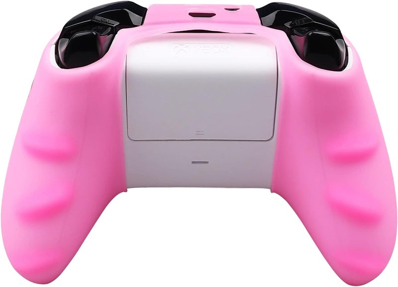 RALAN Cherry Blossoms Skin , Sakura Silicone Controller Cover Skin Protector Compatible for Xbox Ones Controller (Pink Pro Thumb Grip x 2 ,Pink Cat Grips x 2 ,Skull Cap x 2). - Image 3